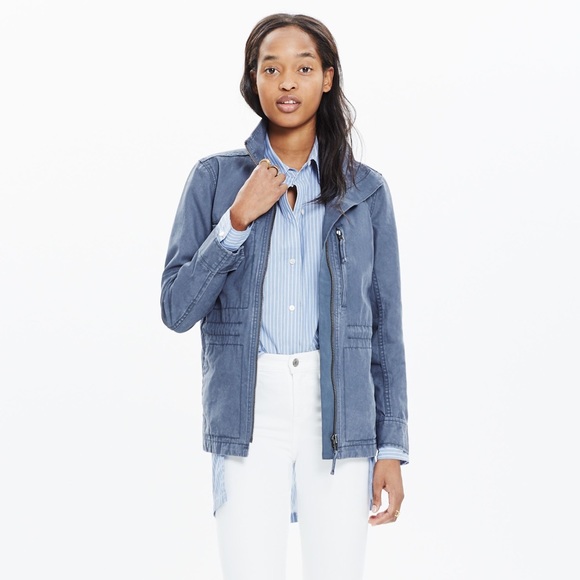 Madewell Jackets & Blazers - Madewell Fleet Jacket in Ink blue